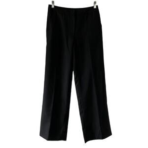 Doc & Amelia Premier Charcoal Gray Pinstriped Wool Blend Dress Pants Size 4